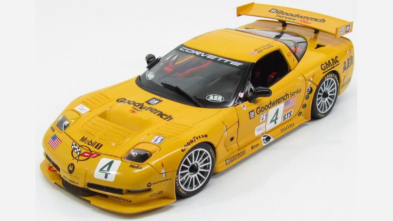 Click to Enlarge-Esc to Close Corvette Generations/C5/C5R 2002 Yellow racer 04.webp